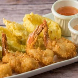 Coconut Shrimp Tempura