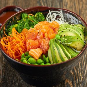 *Salmon Poke Bowl